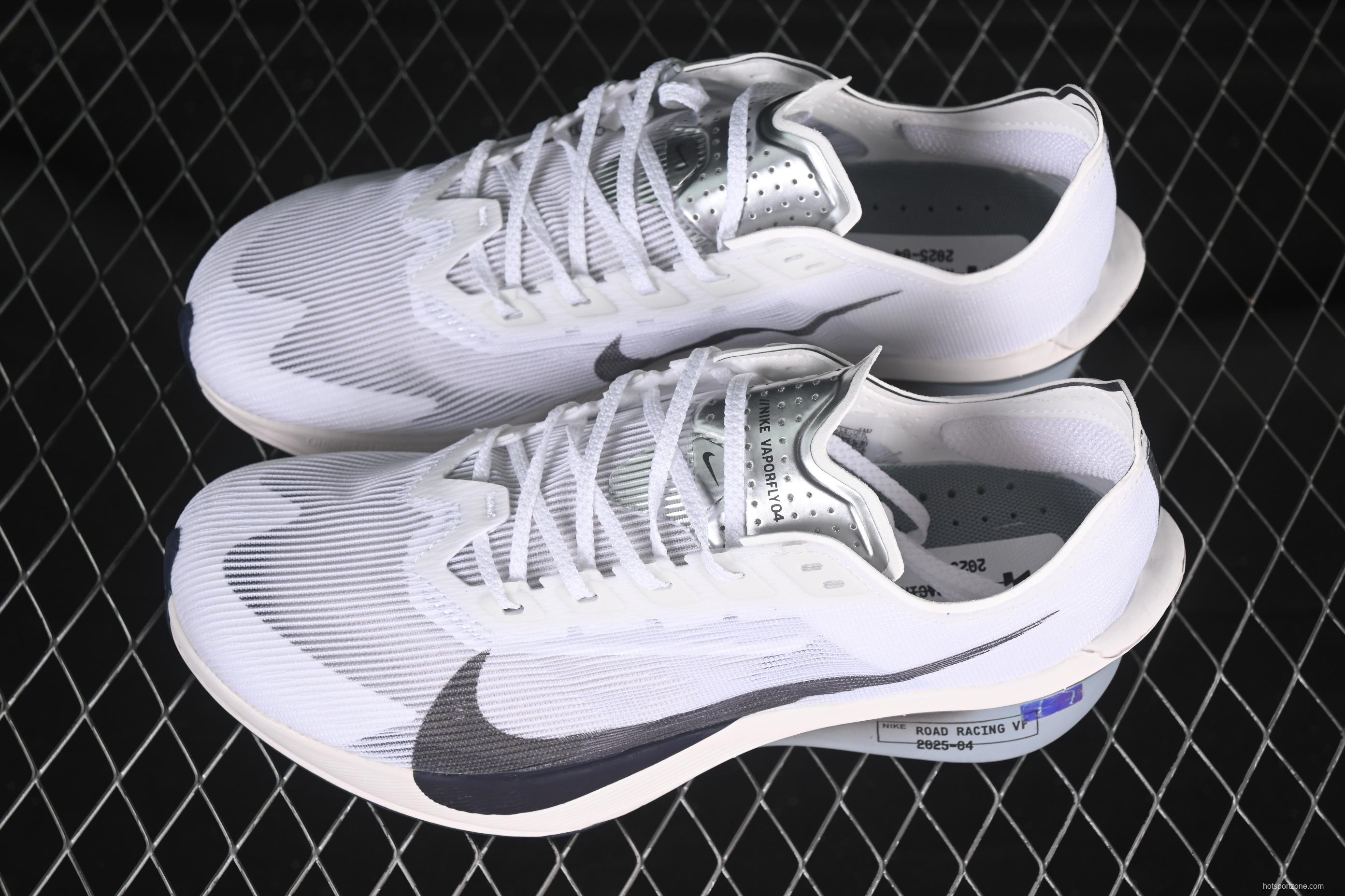 Nike ZoomX Vaporfly NEXT% 4 Marathon Series Road Racing Ultra-Light Cushion Running Shoes - HF6414-100