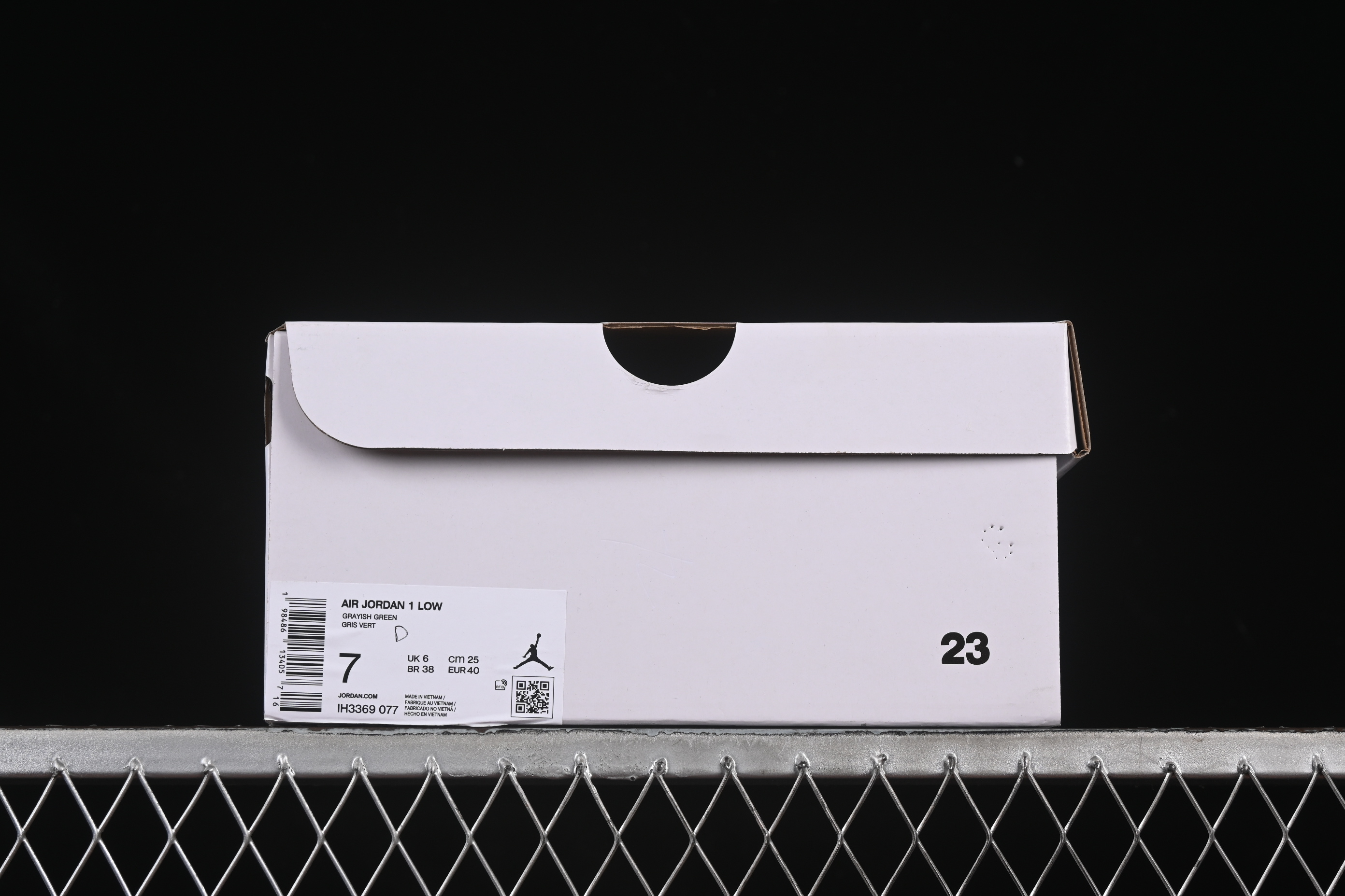 Nike Air Jordan 1 Low "Dongdan" Casual Sneakers with Woven Grey Design - IH3369-077