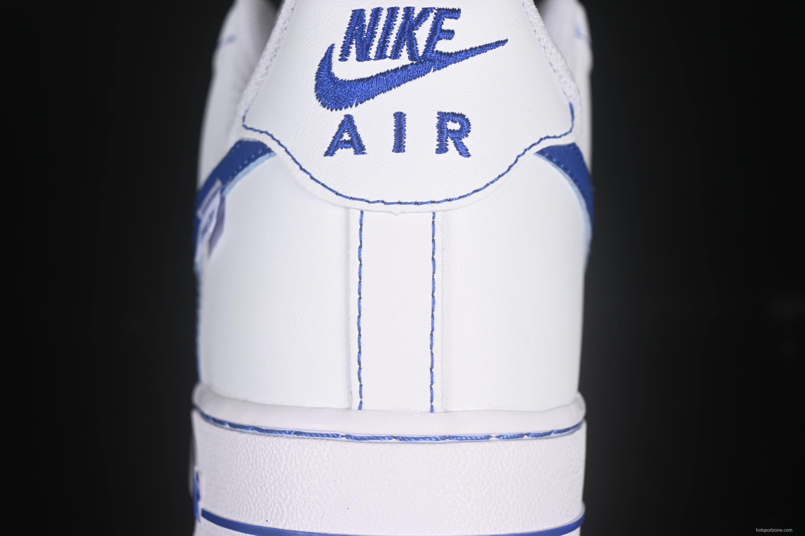 Nike Air Force 1'07 Low Casual Sneakers in Blue Ocean - ZH0316-083