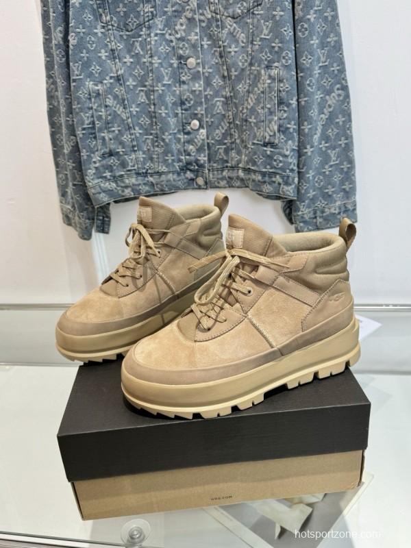 2024 Unisex UGG beige suede leather boots MJ00300
