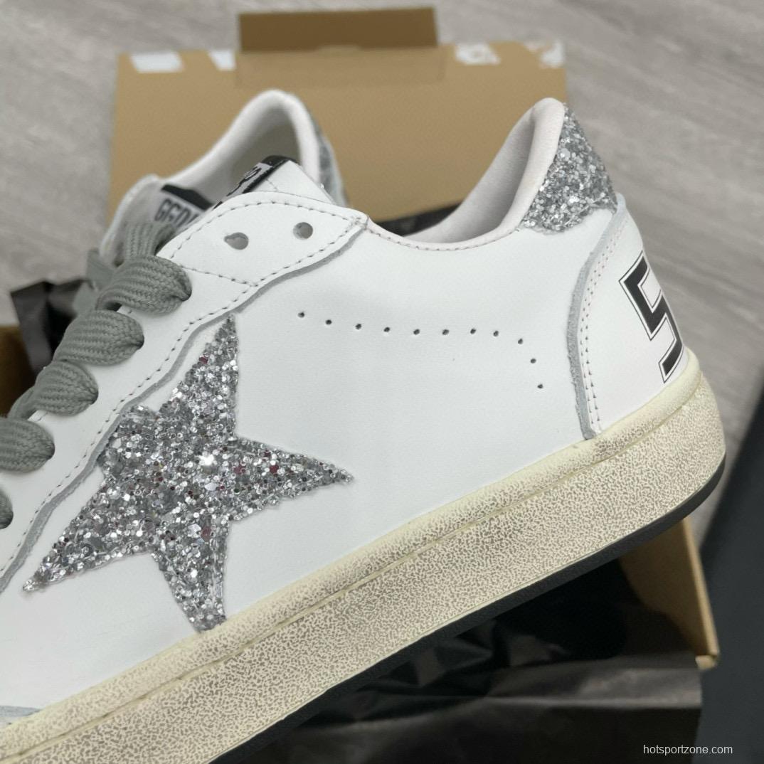 2024 Unisex GGDB White Grey Leather Sneakers MJ00260