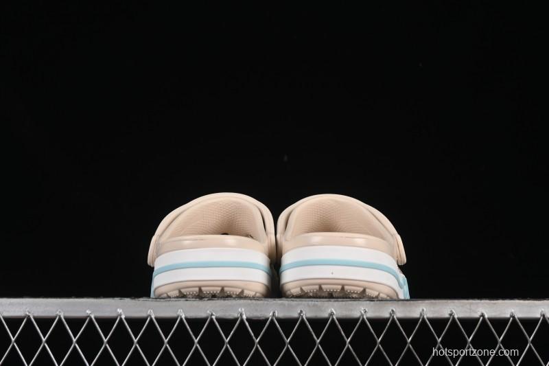 Crocs Classic Platform Clog Sandals Summer Two-Way Beach Sandals - B.D4