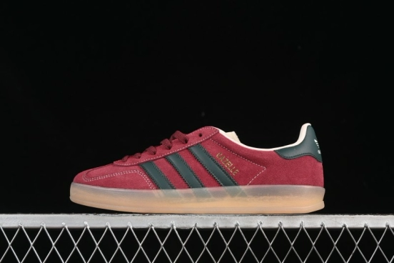 Adidas Originals Gazelle Indoor Retro Casual Slip-Resistant Wear-Resistant Low-Top Skate Shoes - JH5403