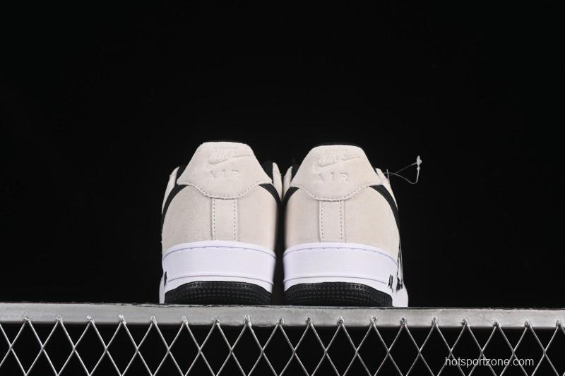 Nike Air Force 1'07 Low Casual Sneakers with Full-Length Air Cushion - IB6388-100
