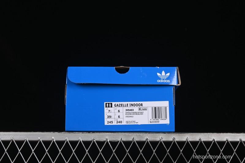 Adidas Originals Gazelle Indoor Retro Casual Slip-Resistant Wear-Resistant Low-Top Skate Shoes - JH5403