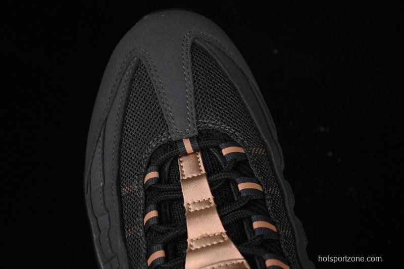 Nike Air Max 95 Retro Cushioned Running Shoes - HQ6457-001