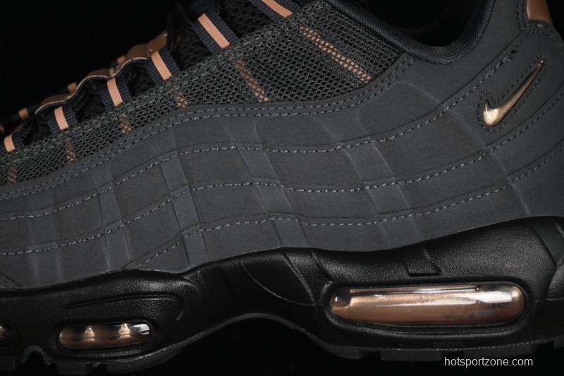 Nike Air Max 95 Retro Cushioned Running Shoes - HQ6457-001