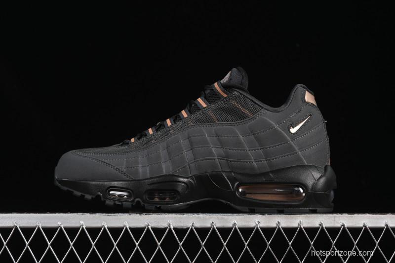 Nike Air Max 95 Retro Cushioned Running Shoes - HQ6457-001