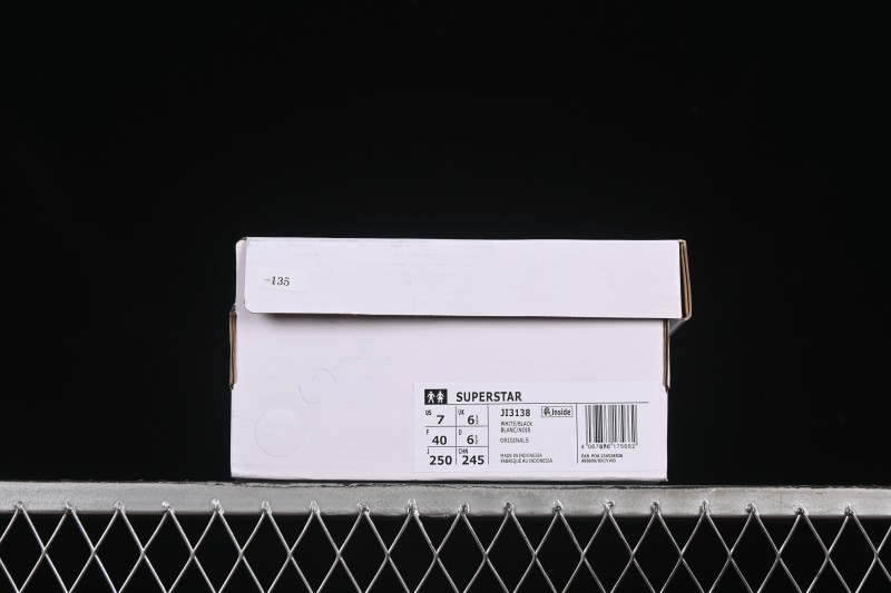 Adidas Superstar JI3138 Shell Toe Casual Skate Shoes