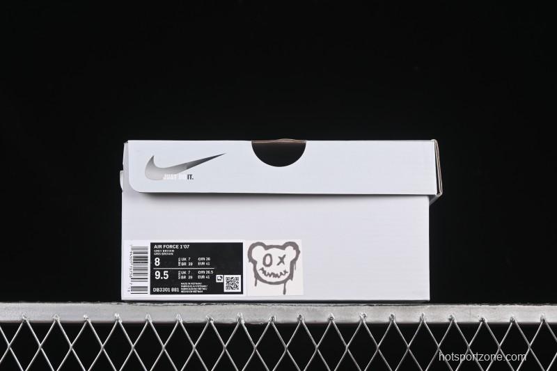 Nike Air Force 1'07 Low Smiling Bear Casual Sneakers - DB3301-881