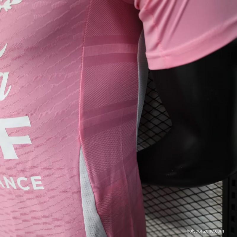 Player Version 2025 Argentina National Team Pink Training Jersey