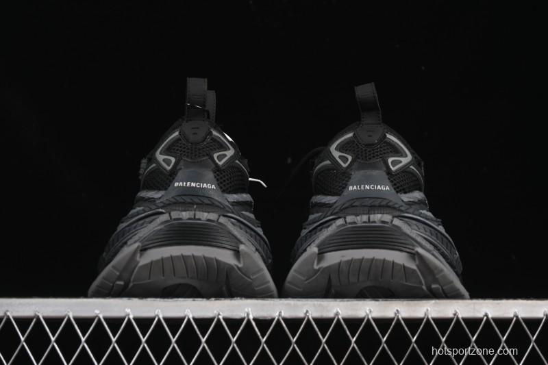 Balenciaga Platform Thick Sole Lace-Up Retro Casual Shoes - WPLTF1011