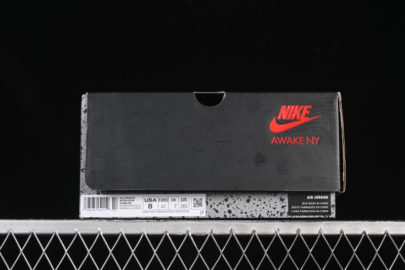 Nike Awake NY x Air Jordan 5 Black Metallic Basketball Shoes - DV4982-004