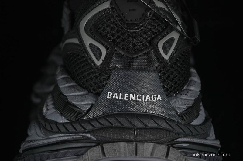 Balenciaga Platform Thick Sole Lace-Up Retro Casual Shoes - WPLTF1011