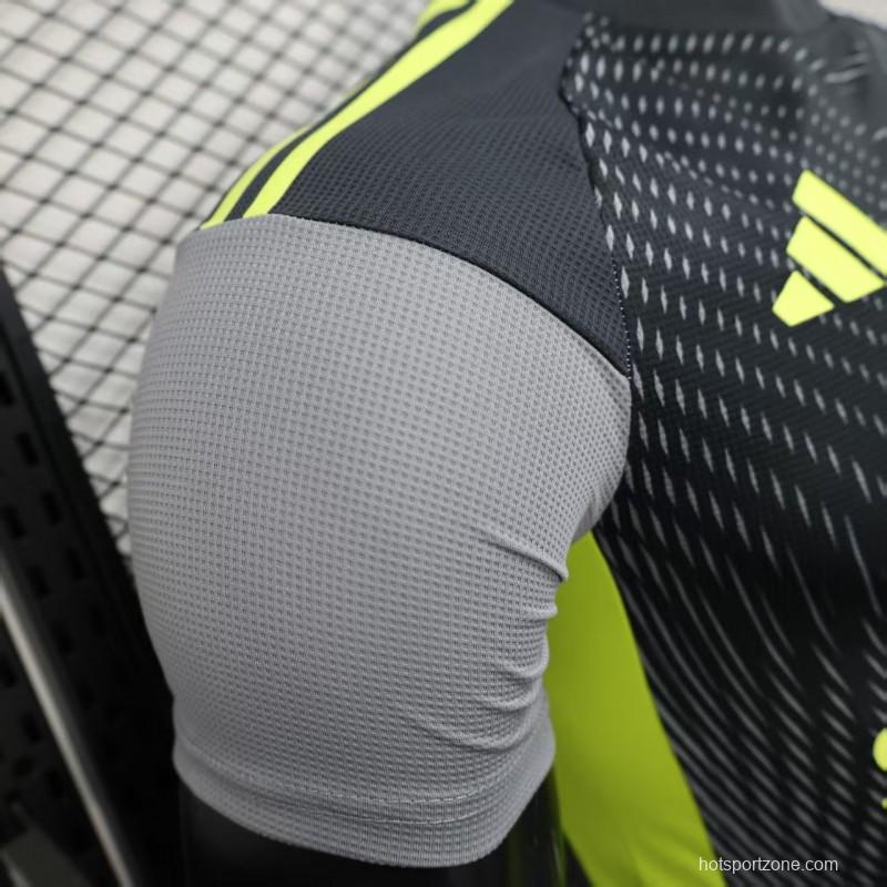 Player Version 25/26 Manchester United Grey with Gradient Wave Pattern Jersey