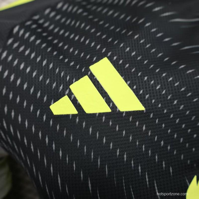 Player Version 25/26 Manchester United Grey with Gradient Wave Pattern Jersey