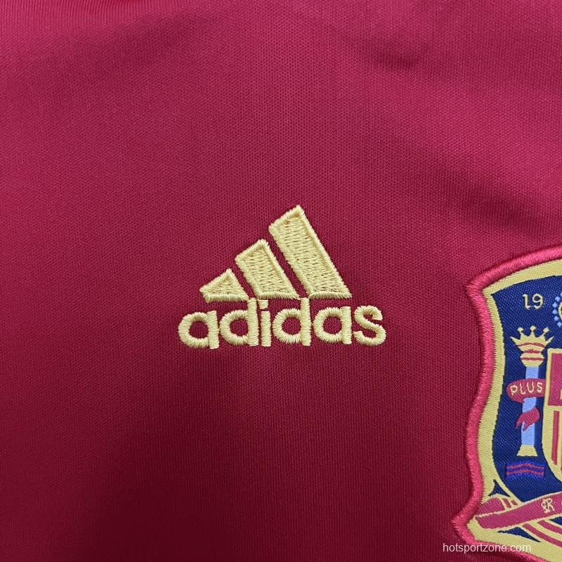 2010 Kids Spain Home Size 16-28 Jersey