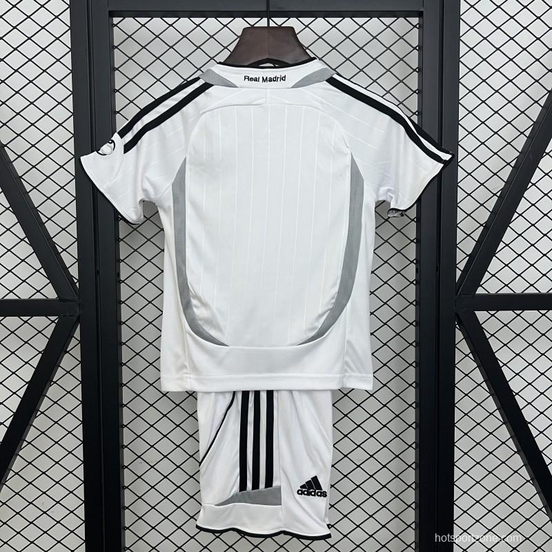 Retro 06/07 Kids Real Madrid Home Size 16-28 Jersey