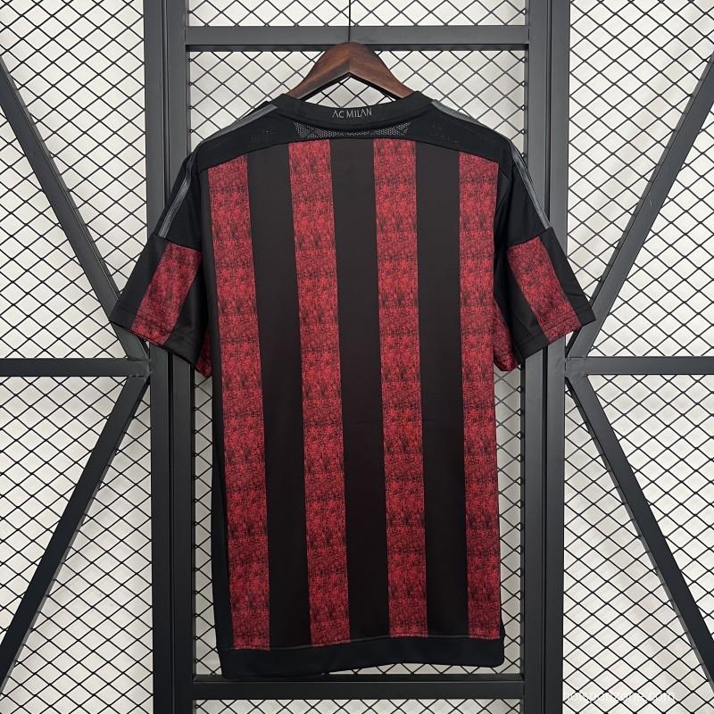15/16 Retro AC Milan Home Jersey