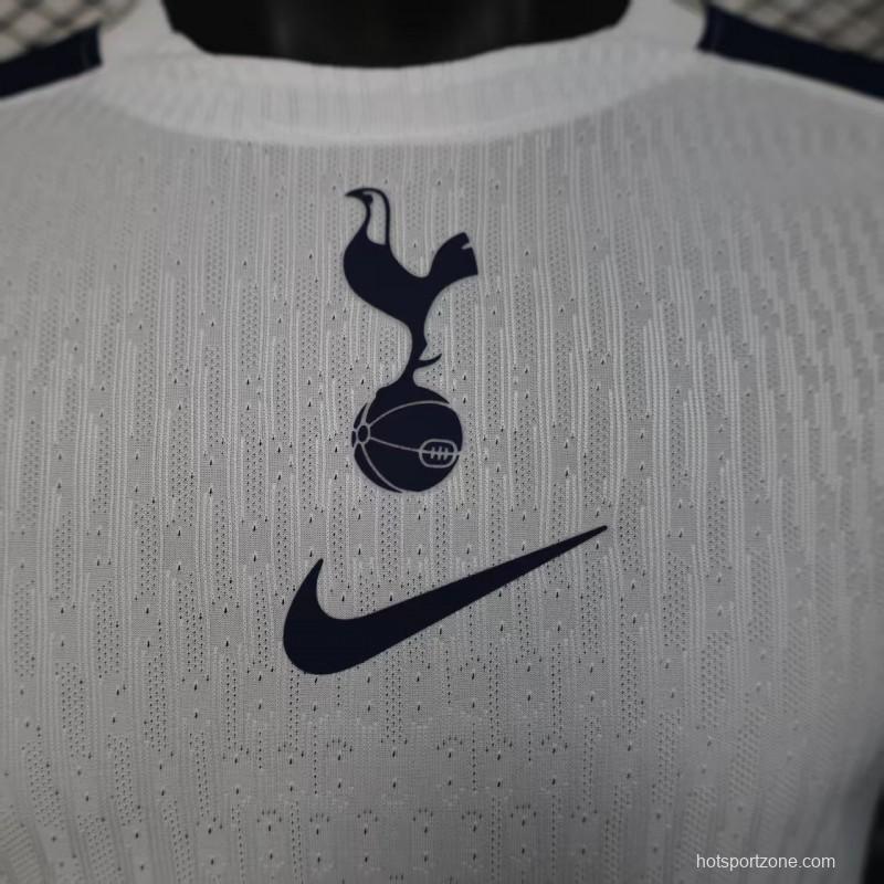 Player Version 25/26 Tottenham Hotspur Home Long Sleeve Jersey