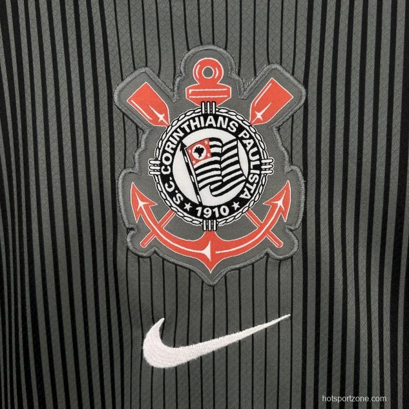 2025/26 Corinthians Black Goalkeeper Jersey