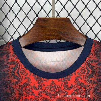2025/26 Paris Saint-Germain (CAMPEONES DE EUROPA) Red And Blue Jersey
