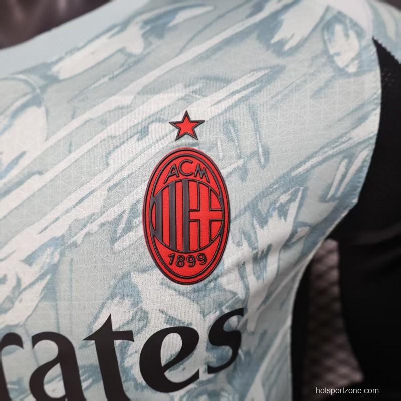 25/26 Player Version AC Milan Home Goalkeeper Long Sleeve Jersey