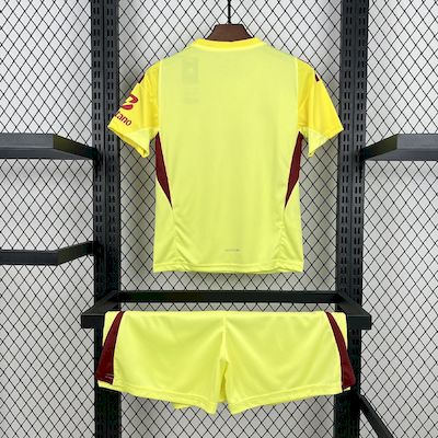 2025/26 Kids Benfica Yellow Goalkeeper Kit