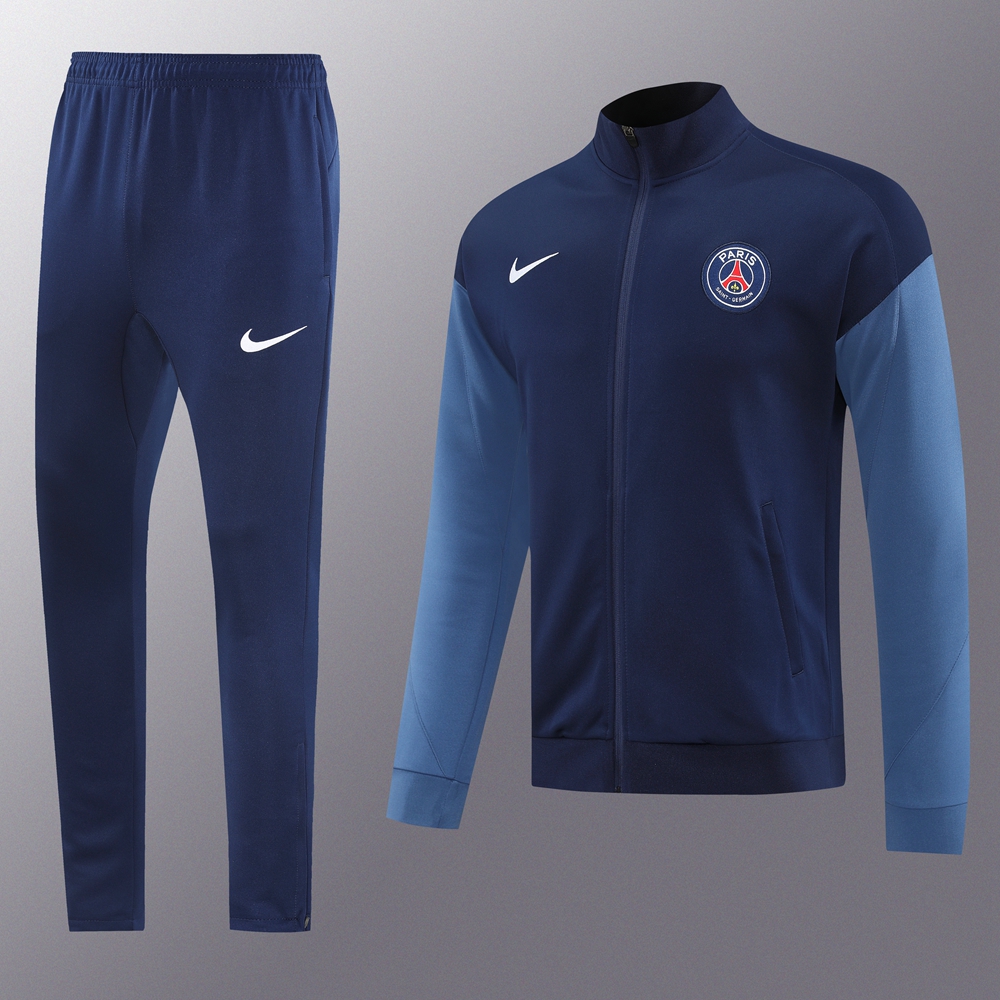 25/26 PSG Navy Full Zipper Jacket + Long Pants