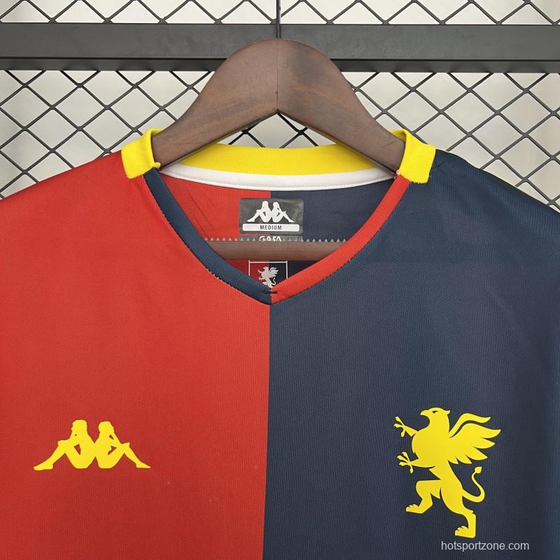 25/26 Genoa Home Jersey