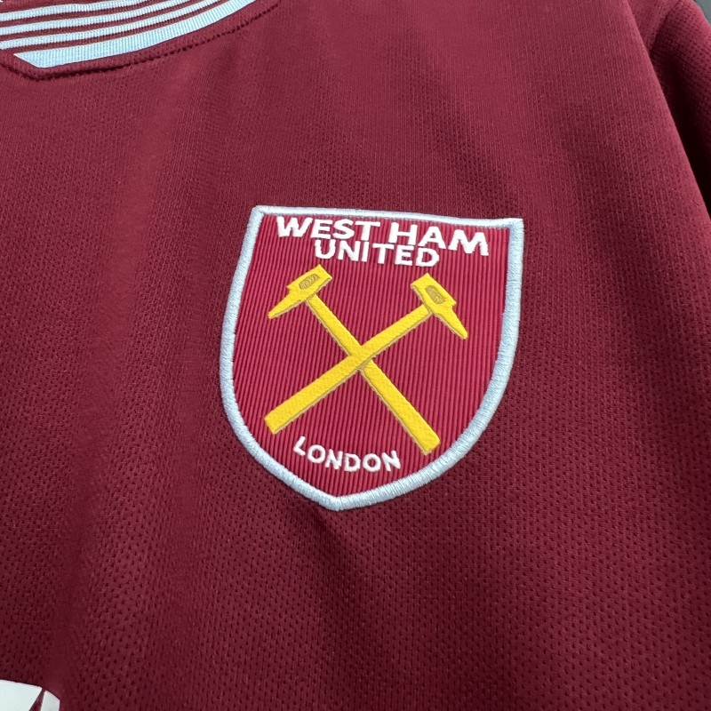 25/26 West Ham United Home Jersey