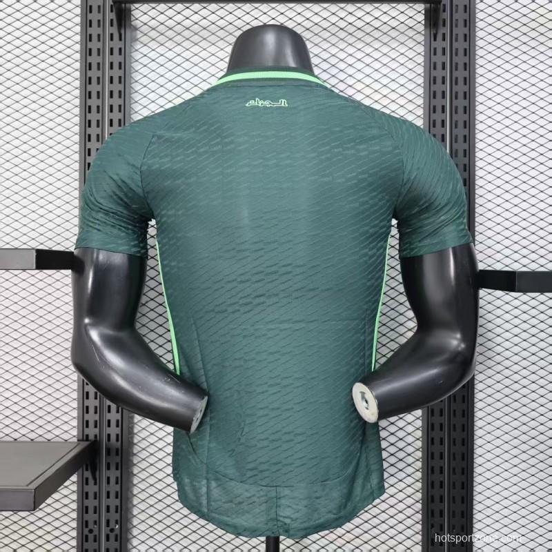 Player Version 2025 Algeria Green Jersey