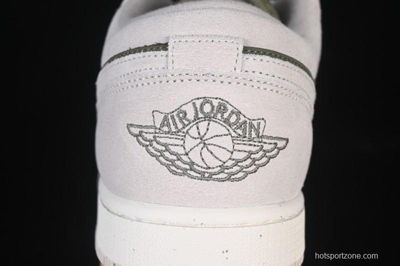 Nike Air Jordan 1 Low AJ1 Mint Green Low-top Casual Lifestyle Sneakers - HV4089-201