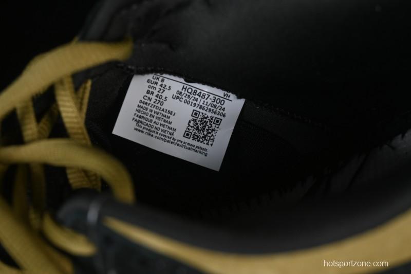 Nike Supreme x Dunk SB Dunk Low Brown Yellow Low-Top Casual Skate Shoes - HQ8487-300