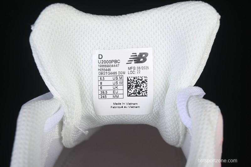 New Balance 2000 Series Retro Dad Style Casual Sports Running Shoes - U2000PBC