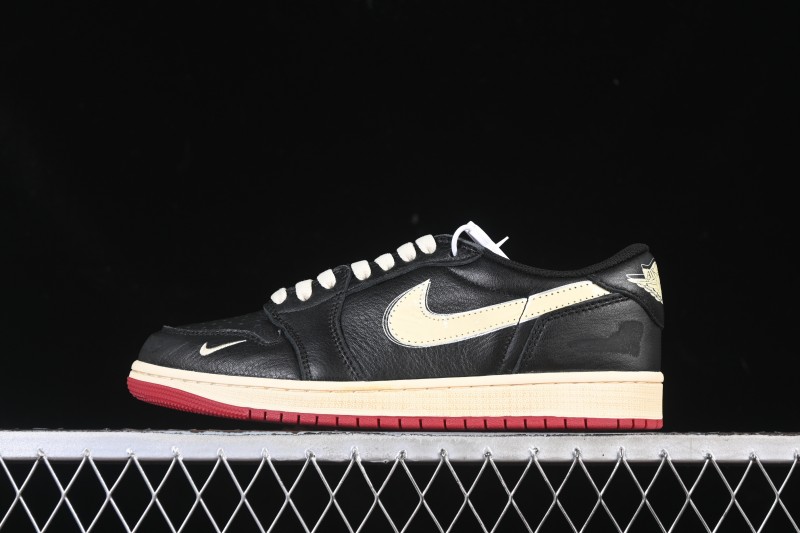 Nike Nigel Sylvester x Air Jordan 1 Low Casual Lifestyle Sneakers - IB8958-001
