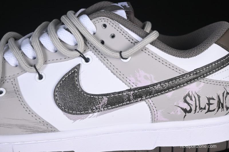 Nike SB Dunk Low Just Do It Anniversary Custom Low-Top Skate Shoes HF5441-111