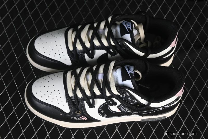 Nike SB Dunk Low Custom Strap Low-Top Casual Skate Shoes - DD1391-100