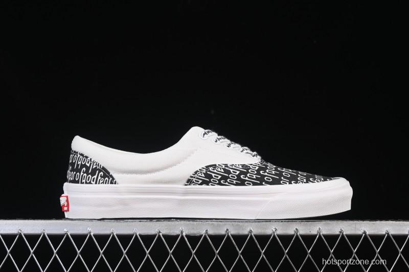 Vans Era 44 Low-Top Casual Skate Shoes with All-Over Logo Print - VN0A3MQ5PZP1