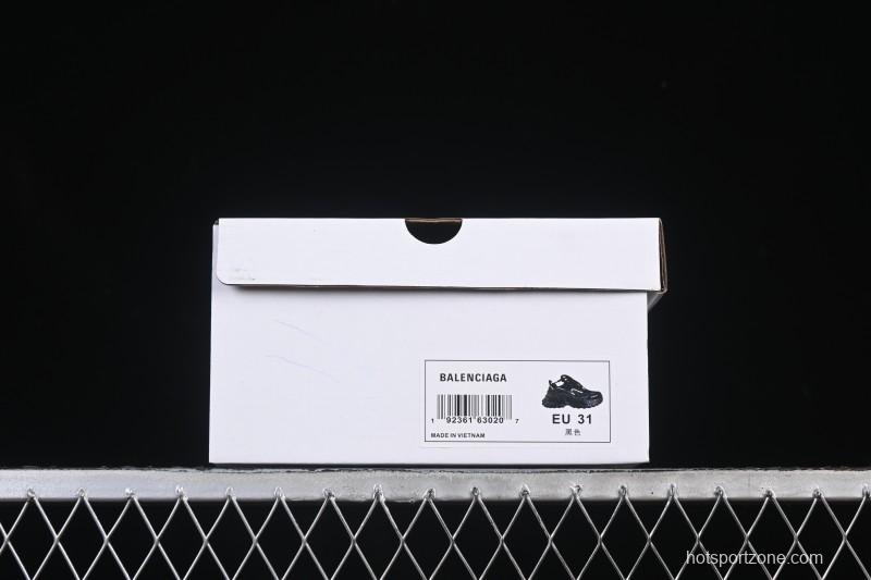 Balenciaga Non-Slip Wear-Resistant Casual Kids Shoes Black