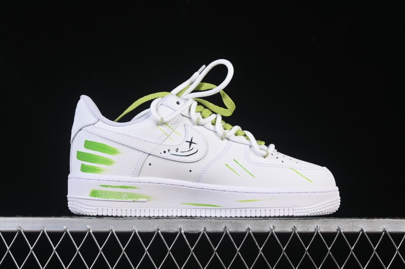 Nike Air Force 1 '07 Low Capricorn Hand-Painted Doodle Zodiac Series Casual Sneakers - 1222119