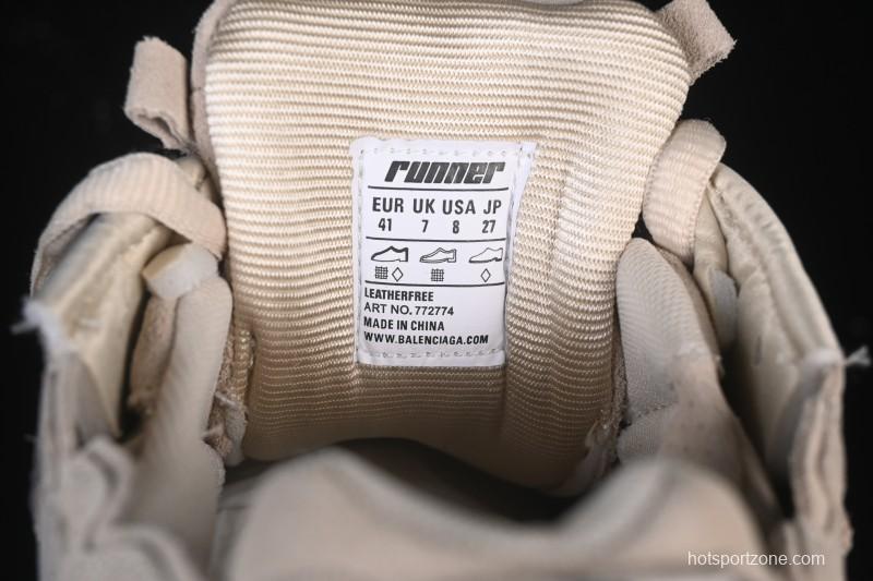 Balenciaga Runner Kith Four Color Retro Casual Shoes - WRNSD9900