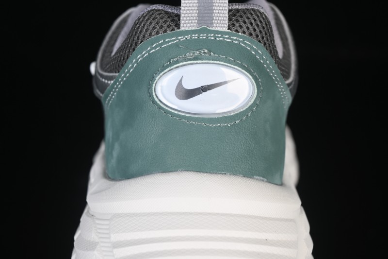 Nike P-6000 Retro Casual Sports Kids Shoes - Gray Green White Swoosh