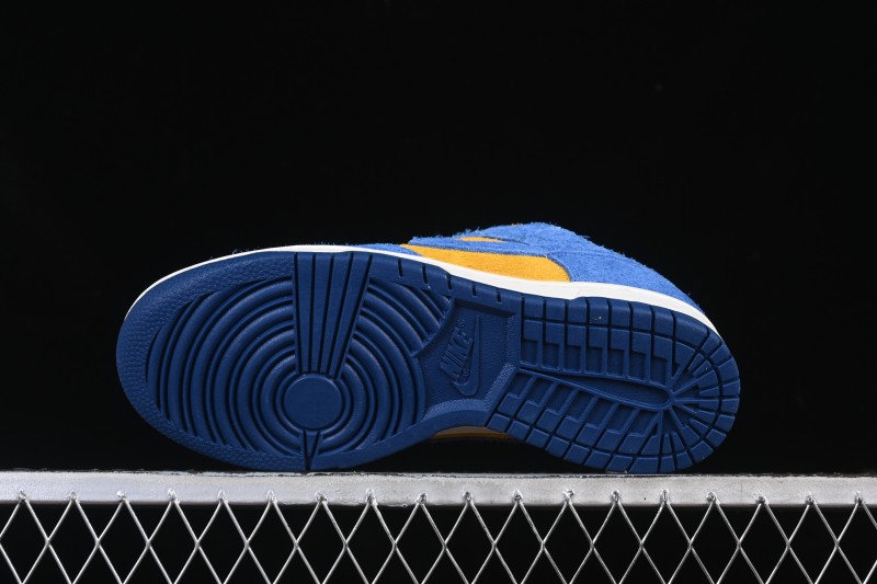 Nike Dunk Low Panda Blue Orange Low-Top Casual Skate Shoes - IH7648-700