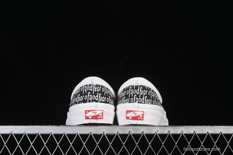 Vans Era 44 Low-Top Casual Skate Shoes with All-Over Logo Print - VN0A3MQ5PZP1