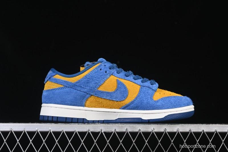 Nike Dunk Low Panda Blue Orange Low-Top Casual Skate Shoes - IH7648-700
