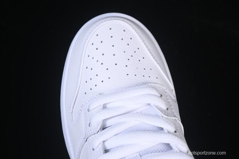 Nike SB Dunk Low Classic White Black Low-Top Casual Skate Shoes HF3704-100