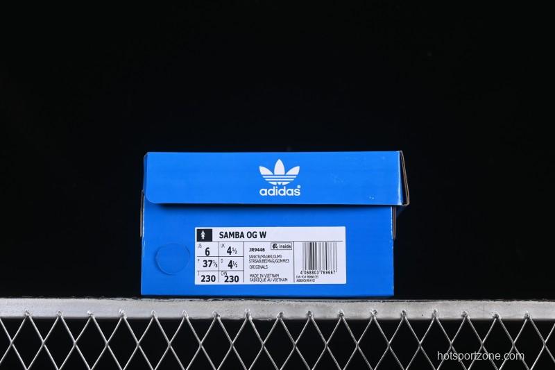 Adidas Samba OG Classic Casual Skate Shoes - JR9446