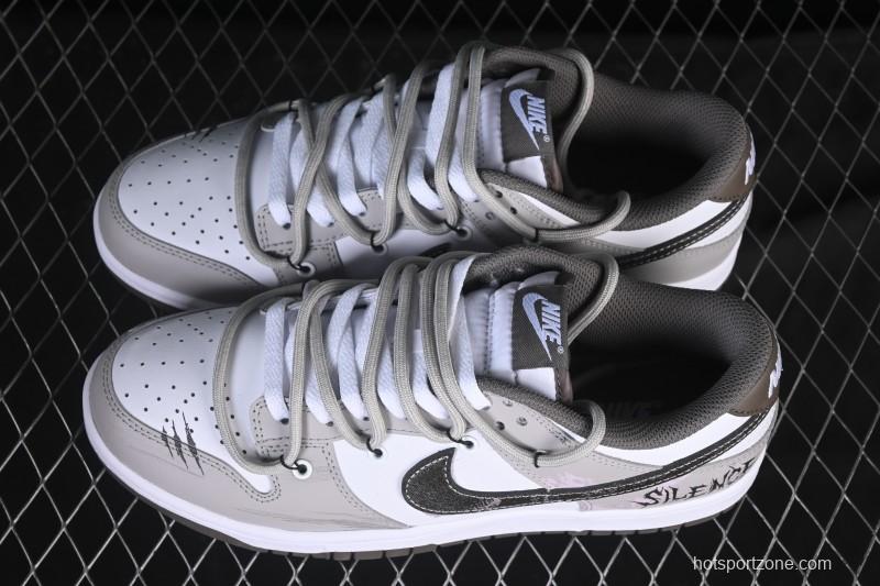 Nike SB Dunk Low Just Do It Anniversary Custom Low-Top Skate Shoes HF5441-111