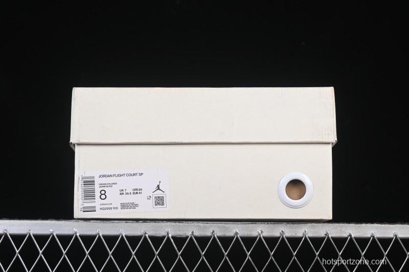Nike Air Jordan Flight Court SP Retro Sports Sneakers - HQ2958-100